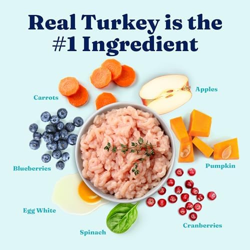 Solid Gold Small Breed Turkey Wet Dog Food Topper, Adult & Puppies, 12ct