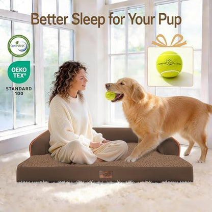 Comfort Expression Orthopedic XL Dog Bed for Large and Extra Large Dogs