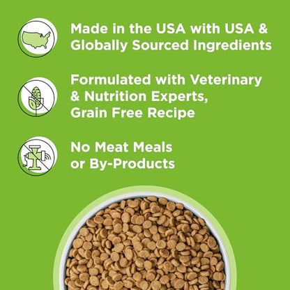 BIXBI Rawbble Freeze-Dried Raw Coated Dog Food, Pork – Fresh Meat, No Meat Meals, Grain-Free – USA Made, 4 lbs