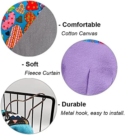RIOUSSI Guinea Pig Hideout Hideaway Corner Fleece Toys Cage Accessories