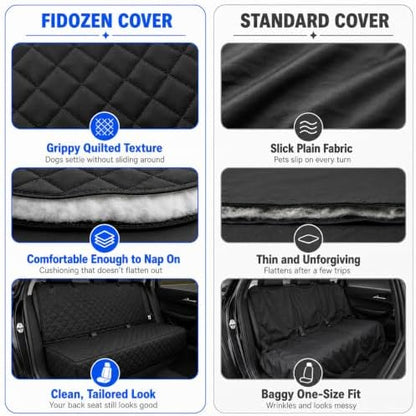 Dog Car Seat Cover & Protector, Pet Back Seat Cover for Cars & SUVs, 54"