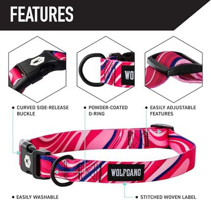 Wolfgang Martingale Collar Marbleswirl L