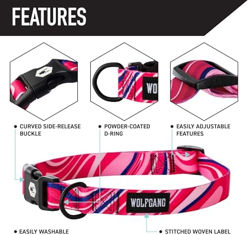 Wolfgang Martingale Collar Marbleswirl S