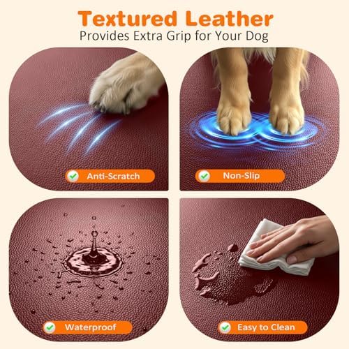 URPOWER Hard Bottom Dog Car Seat Cover for Back Seat, Waterproof Hammock