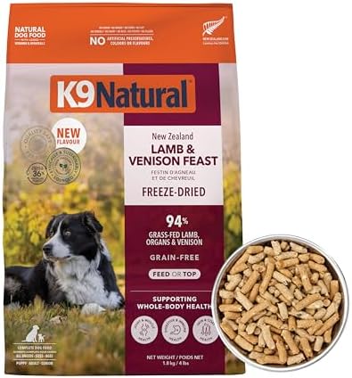 K9 Natural - Freeze Dried High Protein Grain-Free Dog Food Or Topper
