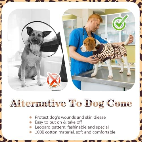 Kuoser Recovery Suit for Dogs After Surgery, Female Dog Onesie for Surgery