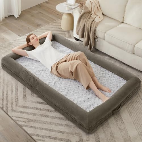 WNPETHOME Human Dog Bed Orthopedic for Adult & Dogs Comfy Sleeping