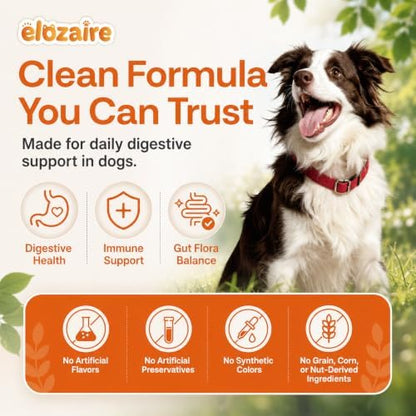 Probiotics for Dogs, Itchy Skin & Ears, Digestion, Diarrhea Relief