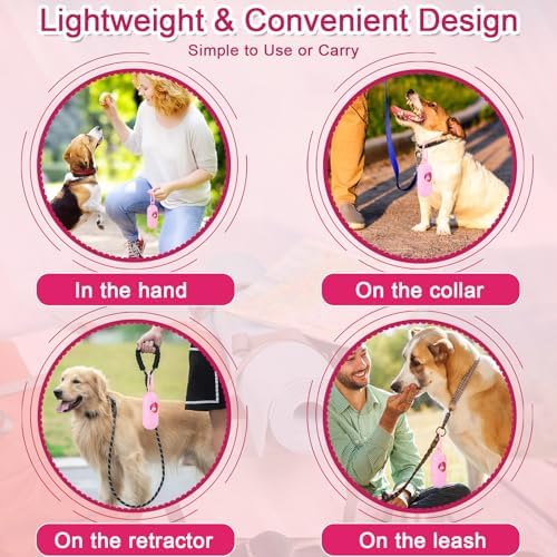 300 Count Leak Proof Pink Scented Dog Poop Bags Rolls with Dispenser