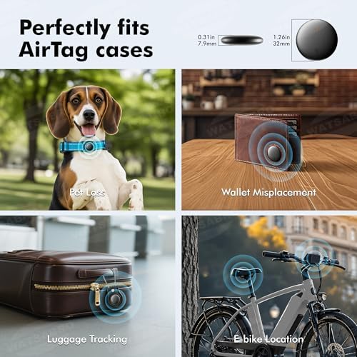 Bluetooth Tracker 4-Pack Smart Tag for Android & Samsung