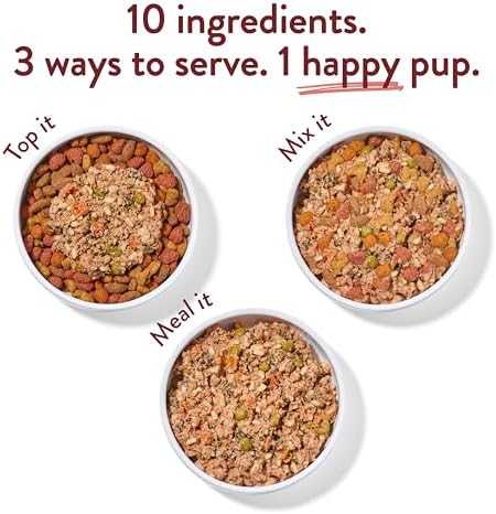 Portland Pet Food Company Fresh, Human Grade Dog Food Topper & Meal 5 Pack