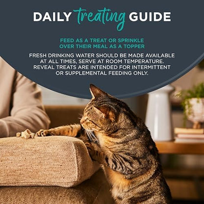 Reveal Tuna Freeze-Dried Cat Treats 8-Pack 0.88 oz Bags