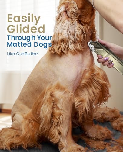 oneisall Dog Clippers for Grooming Thick Heavy Coats