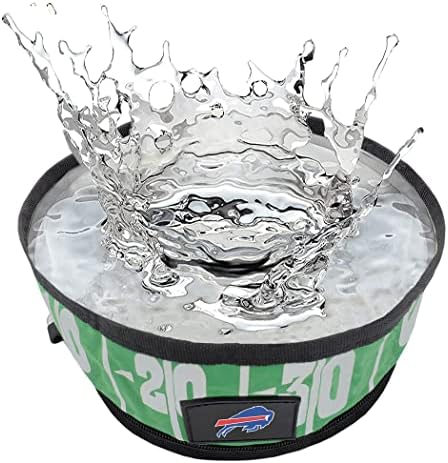 Pets First NFL Collapsible Pet Bowl