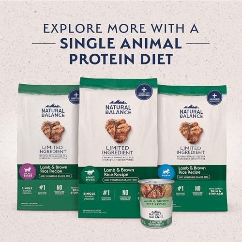 Natural Balance Limited Ingredient, Lamb & Brown Rice, 24 lb