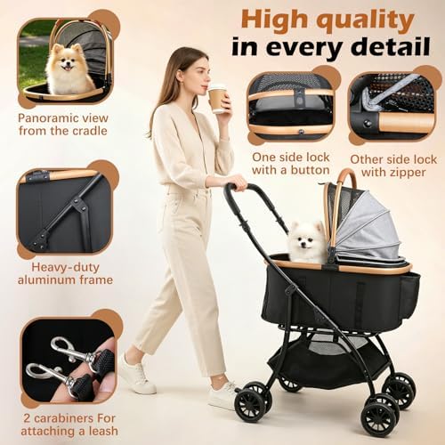 Pet Stroller for Small Dogs Cats