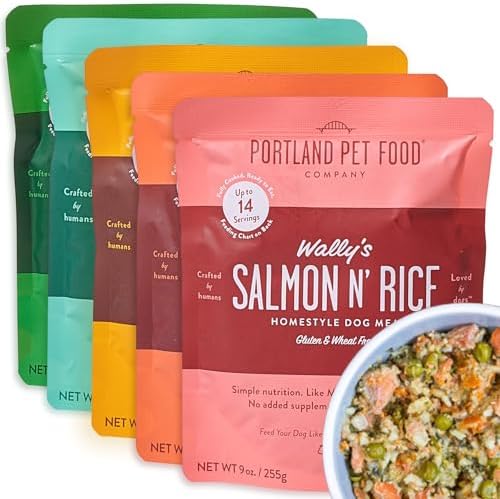 Portland Pet Food Company Fresh, Human Grade Dog Food Topper & Meal 5 Pack