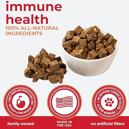 Momentum Carnivore Nutrition Freeze-Dried Antioxidant Boost Pet Food Topper – Single-Ingredient Raw Supplement – Supports Immune Health & Reduces Oxidative Stress – 3 oz Bag