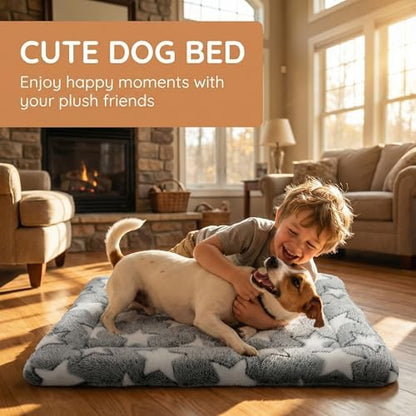 Dog Bed Mat - Reversible Dog Crate Bed Mats, Soft & Breathable Kennel Pad, Durable Crate Bed for Small Medium Large Dogs & Cats
