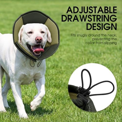 Dog Cones for Medium Dogs Soft Cone for Dogs to Stop Licking