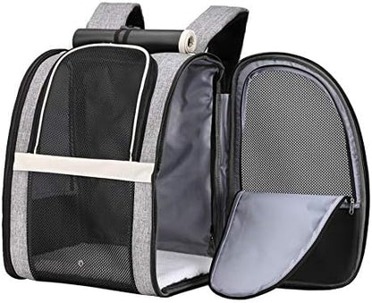 Texsens Innovative Traveler Bubble Backpack Pet Carriers for Cats and Dogs