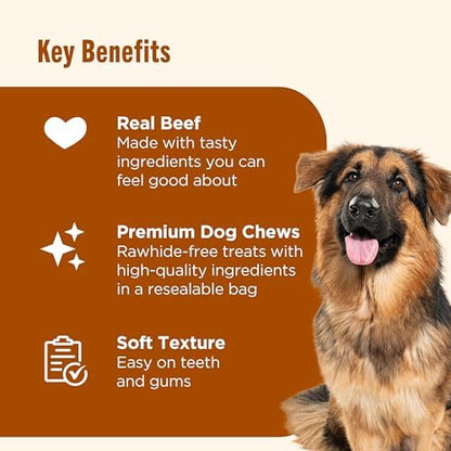 Nutrish Soup Bones Beef Dog Chews, 12.6 oz. Bag (6 Treats) (Rachael Ray)