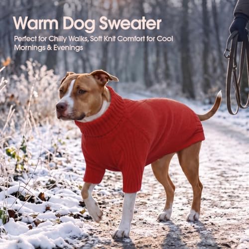 Great Dane Sweater,5XL Extra Large Sweater for Giant Breed Dogs in Winter