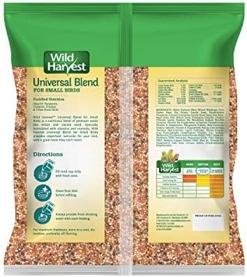 Wild Harvest Universal Blend Small Bird Food, 3 lbs