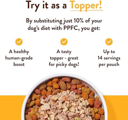 Portland Pet Food Company Fresh, Human Grade Dog Food Topper & Meal 5 Pack