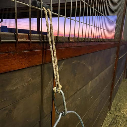 hay chix 14-Inch Horse Bucket Strap | Adjustable Stall Hanger, R. Amethyst
