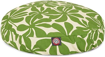 Sage Plantation Small Round Indoor Outdoor Pet Dog Bed With Removable Washable Cover By Majestic Pet Products