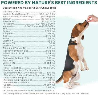 12-in-1 Dog Vitamin and Supplement Chews, 60 Ct - Senior and Puppy Vitamin