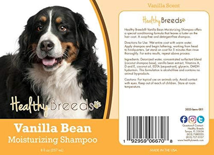 Healthy Breeds Bernese Mountain Dog Vanilla Bean Moisturizing Shampoo 8 oz