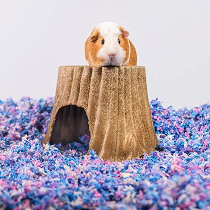PETSPICK Uber Soft Paper Pet Bedding for Small Animals, Confetti, 56L