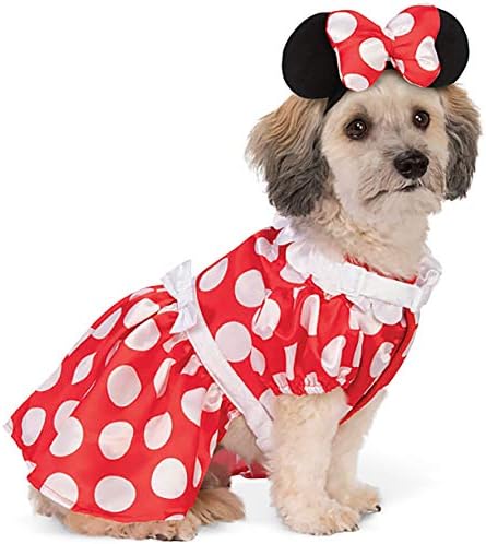 Rubies Disney: Minnie Mouse Pet Costume for for Dogs or Cats, Large