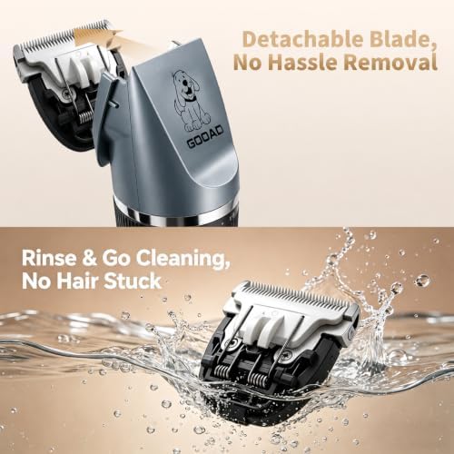 Dog Clippers Grooming Kit and Trimmer for Small and Large Dogs Cats