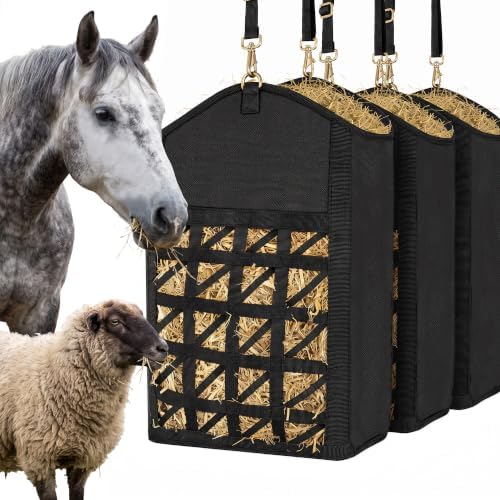 Hay Bags for Horses Goat, Slow Feed Hay Feed Bag