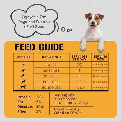Dog Chits Bison Lung Food Topper for Dogs & Puppies - Single Ingredient, High Protein, Grain Free & Easy to Digest - Natural Dog Treats for Picky Eaters - Sprinkle on Food - Made in USA - 7 oz