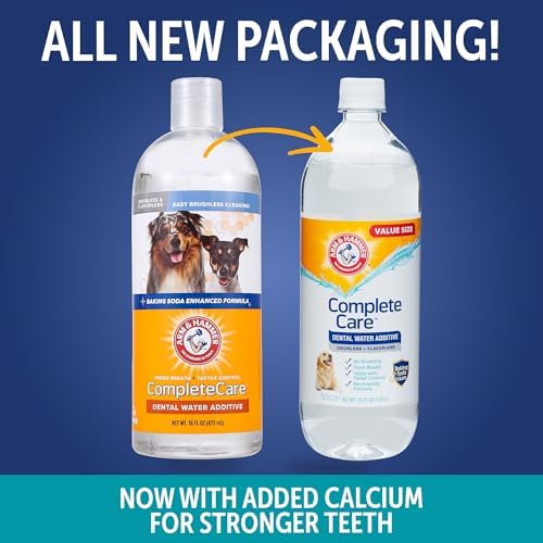 Arm & Hammer Complete Care Dog Dental Water Additive, 35 Fl Oz