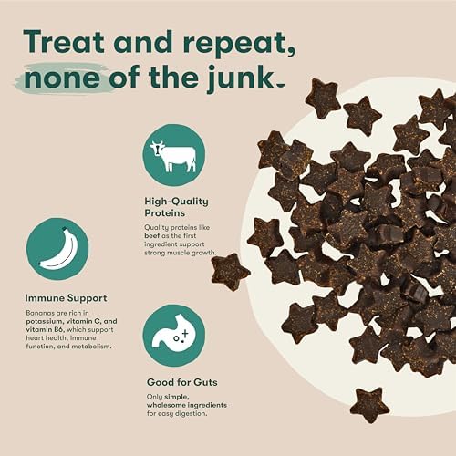 Jinx Dog Training Treats, Bite-Sized Training Treats for Dogs, Beef, 4oz