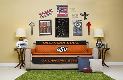 Pegasus Sports NCAA Microfiber Furniture Protector Cover with Elastic Straps
