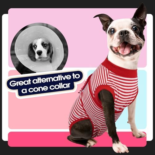 FUAMEY Recovery Suit for Dogs, Dog Onesie for Surgery Female Surgical Suit