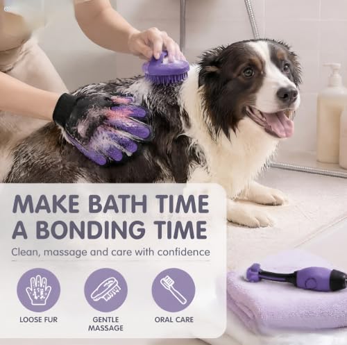 Cat Grooming Kit,Kitten Puppy Pet Dog Grooming Kit,Dog Slicker Brush,9PCS