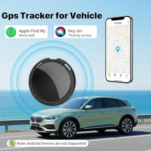 GPS Tracker for Vehicles Undetectable Real-Time Tracking Device iOS Only