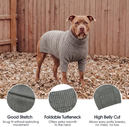 Great Dane Sweater,5XL Extra Large Sweater for Giant Breed Dogs in Winter