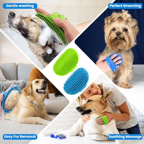 9PCS Pet Grooming & Bathing Kit with Storage Bag for Dogs & Cats