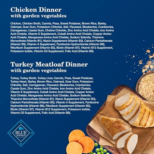 Blue Buffalo Homestyle Recipe Variety Pack Wet Dog Food, 12.5 oz, 6 ct