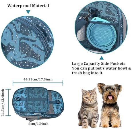 Soft-Sided Kennel Pet Carrier, Airline Approved Travel Handbag