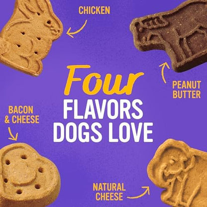 Blue Dog Bakery, More Crunch Assorted Biscuit, Large Dog Treats 5lb Box