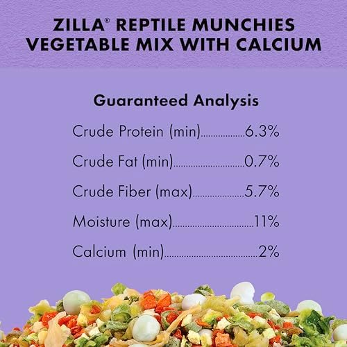 Zilla Reptile Munchies Vegetable and Fruit Mix, 4 Oz